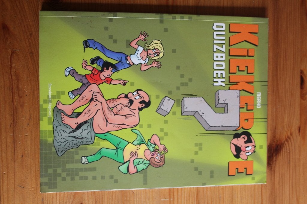 Kiekeboe   Quizboek, Boeken, Eén stripboek, Merho, Ophalen of Verzenden, Zo goed als nieuw