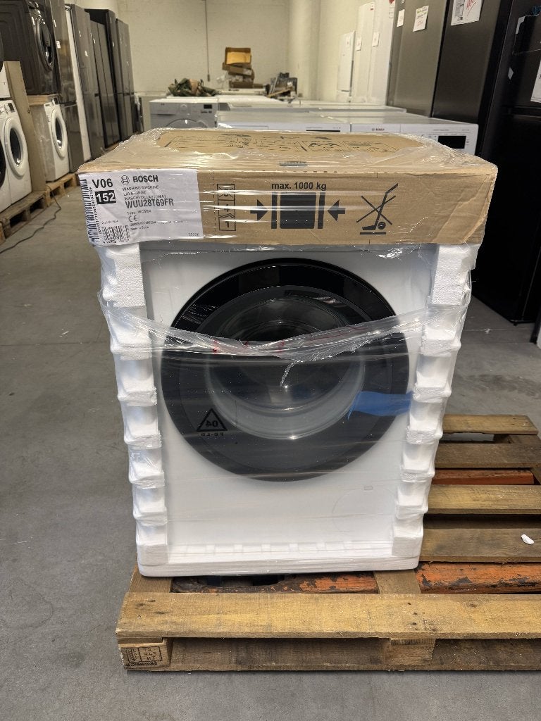 Bosch Serie 8 wasmachine, Ophalen, Minder dan 85 cm, Voorlader, 1200 tot 1600 toeren
