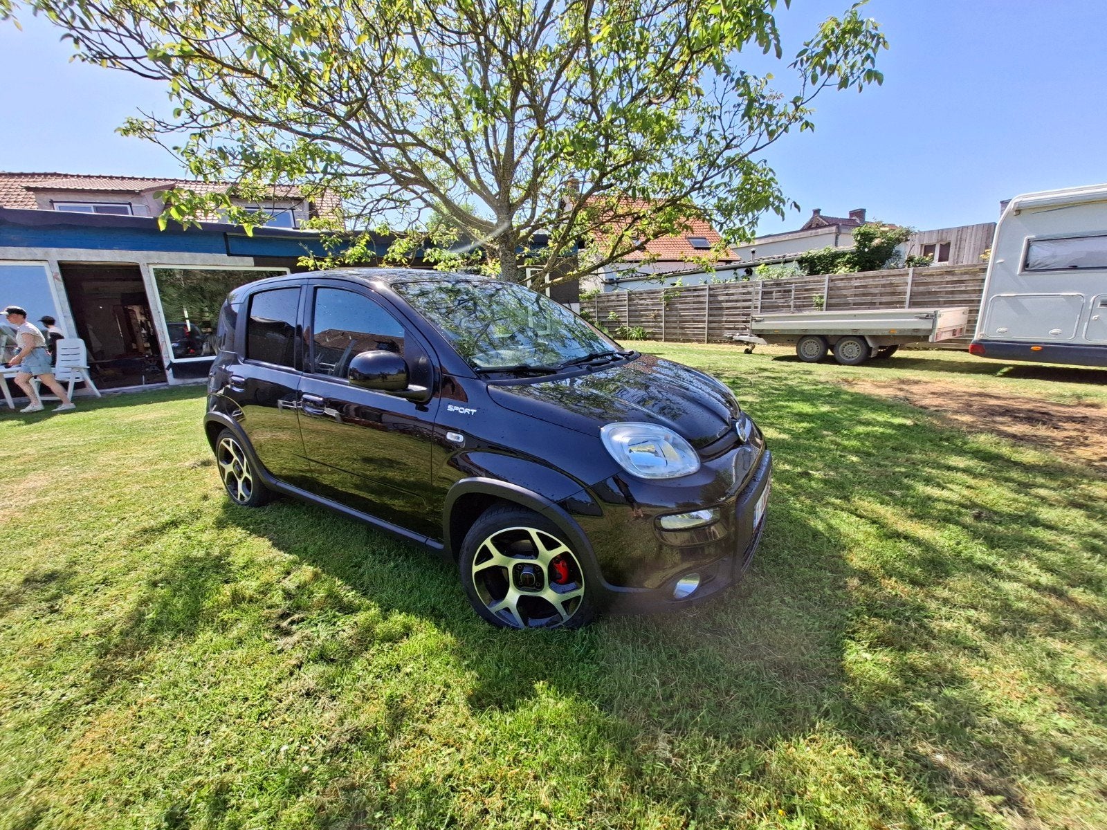 Fiat panda (pandina) mild Hybrid SPORT. Nieuwstaat!, Auto's, Particulier, Te koop, Panda