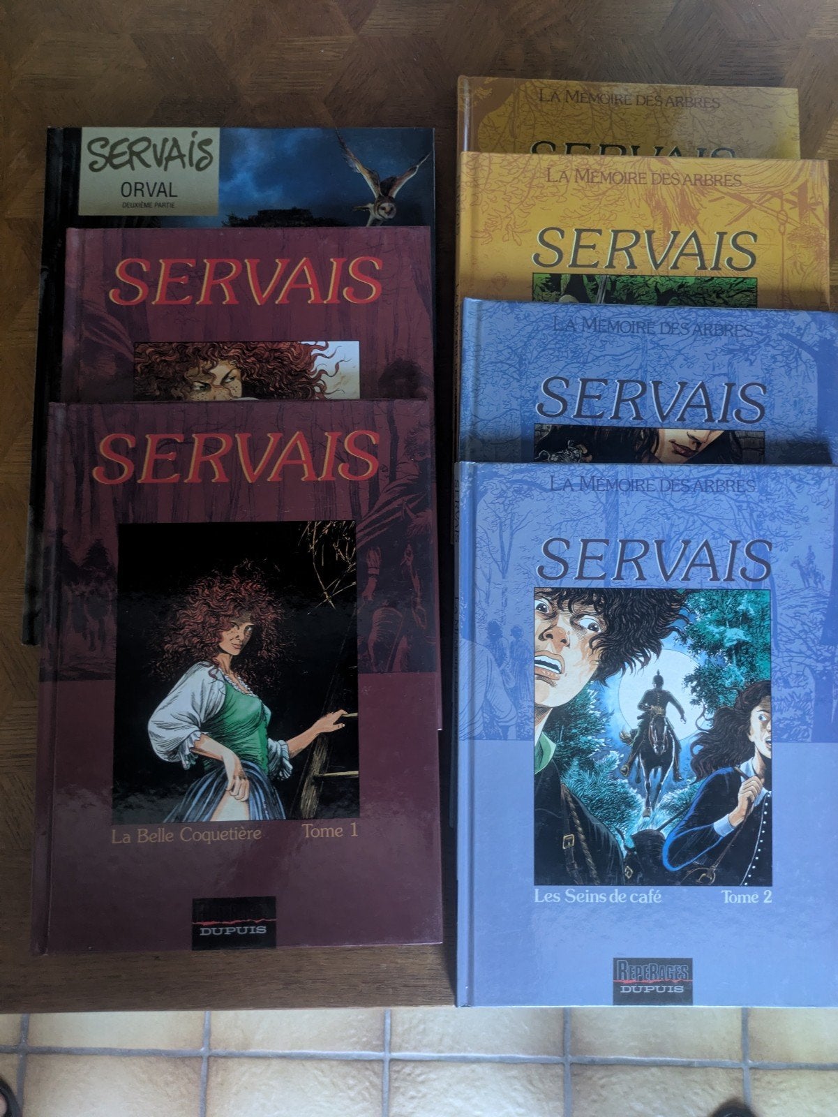 Lot 7 bds Jean Claude servais