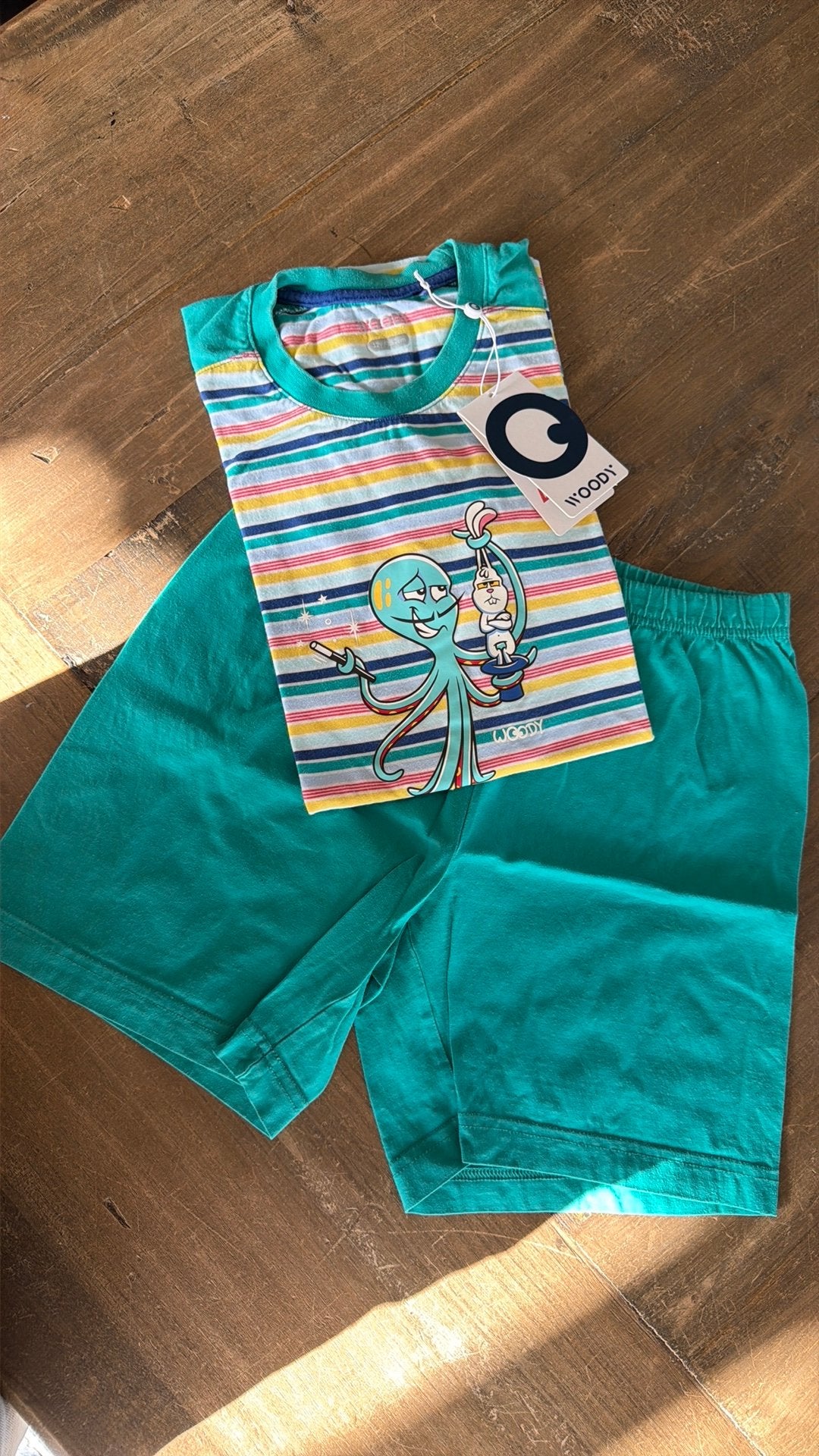Nieuwe Woody pyjama jongen korte mouw maat 12, Ophalen of Verzenden, Nieuw, Jongen, Nacht- of Onderkleding