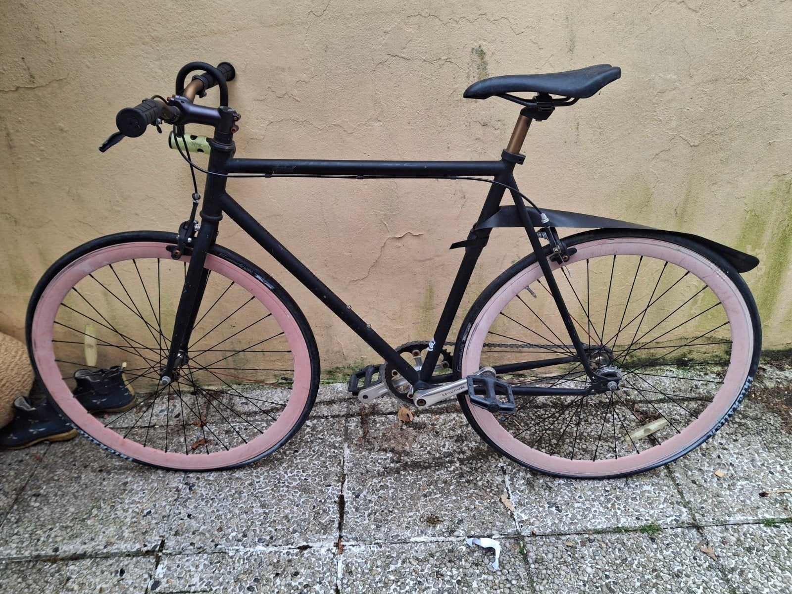 velo NECO fixie, Enlèvement