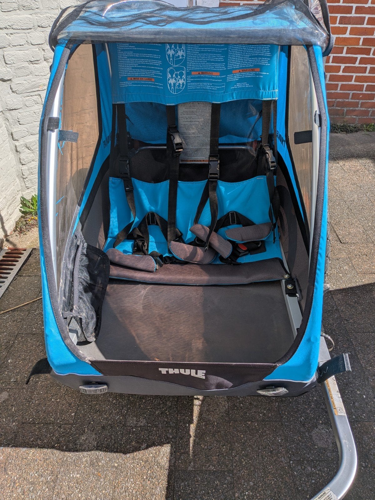 Thule coaster 2 xt fietskar, Enlèvement, Utilisé, Remorque pour enfant, Thule