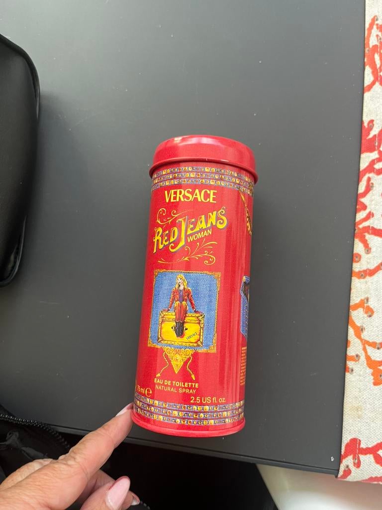 Versace red jeans 75ml nieuw, Ophalen of Verzenden, Nieuw, Parfumfles, Gevuld