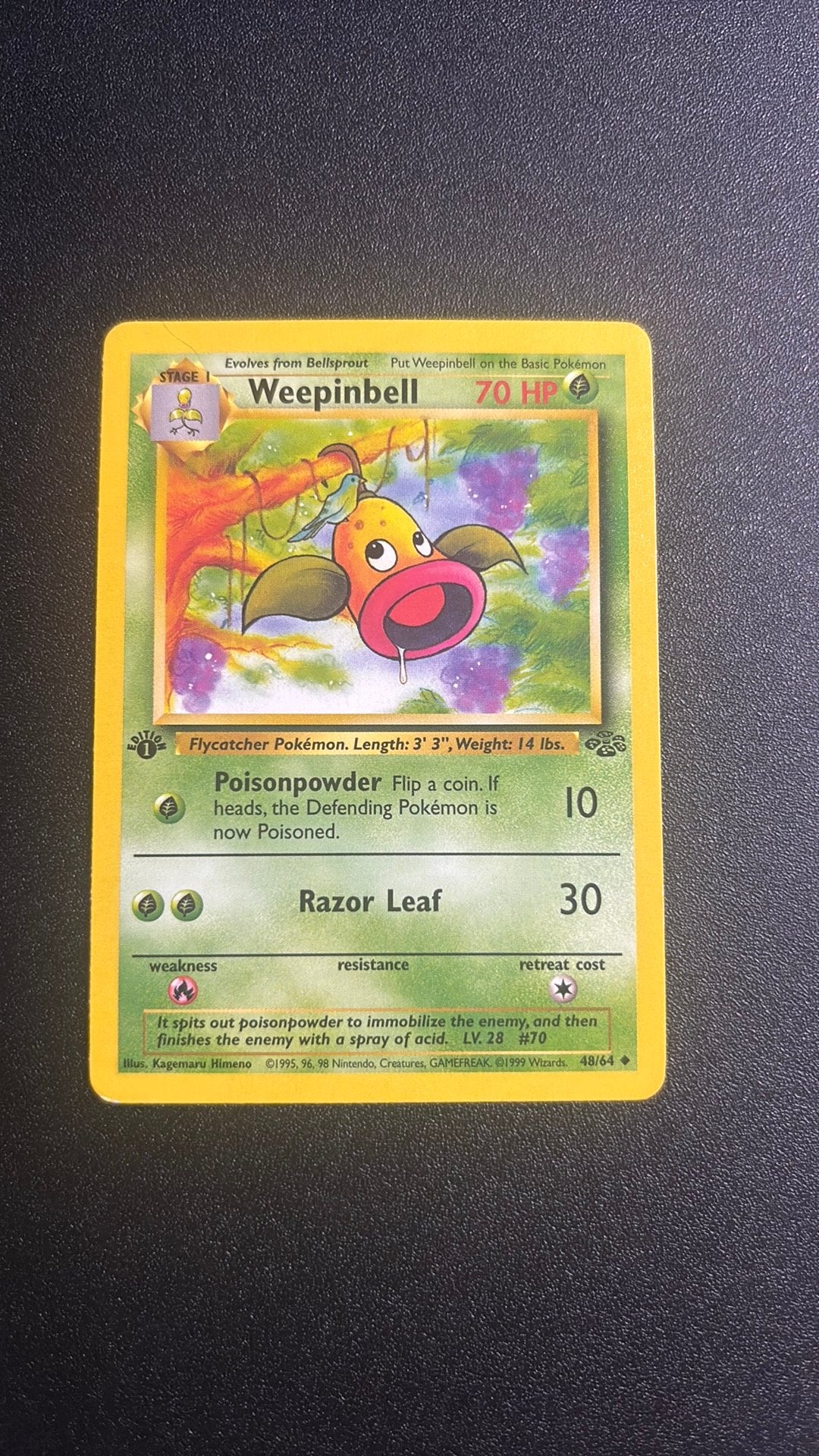 Weepinbell (JU 48) 1ED, Ophalen of Verzenden, Zo goed als nieuw