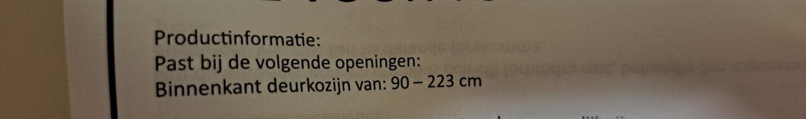 veiligheidshek, Ophalen