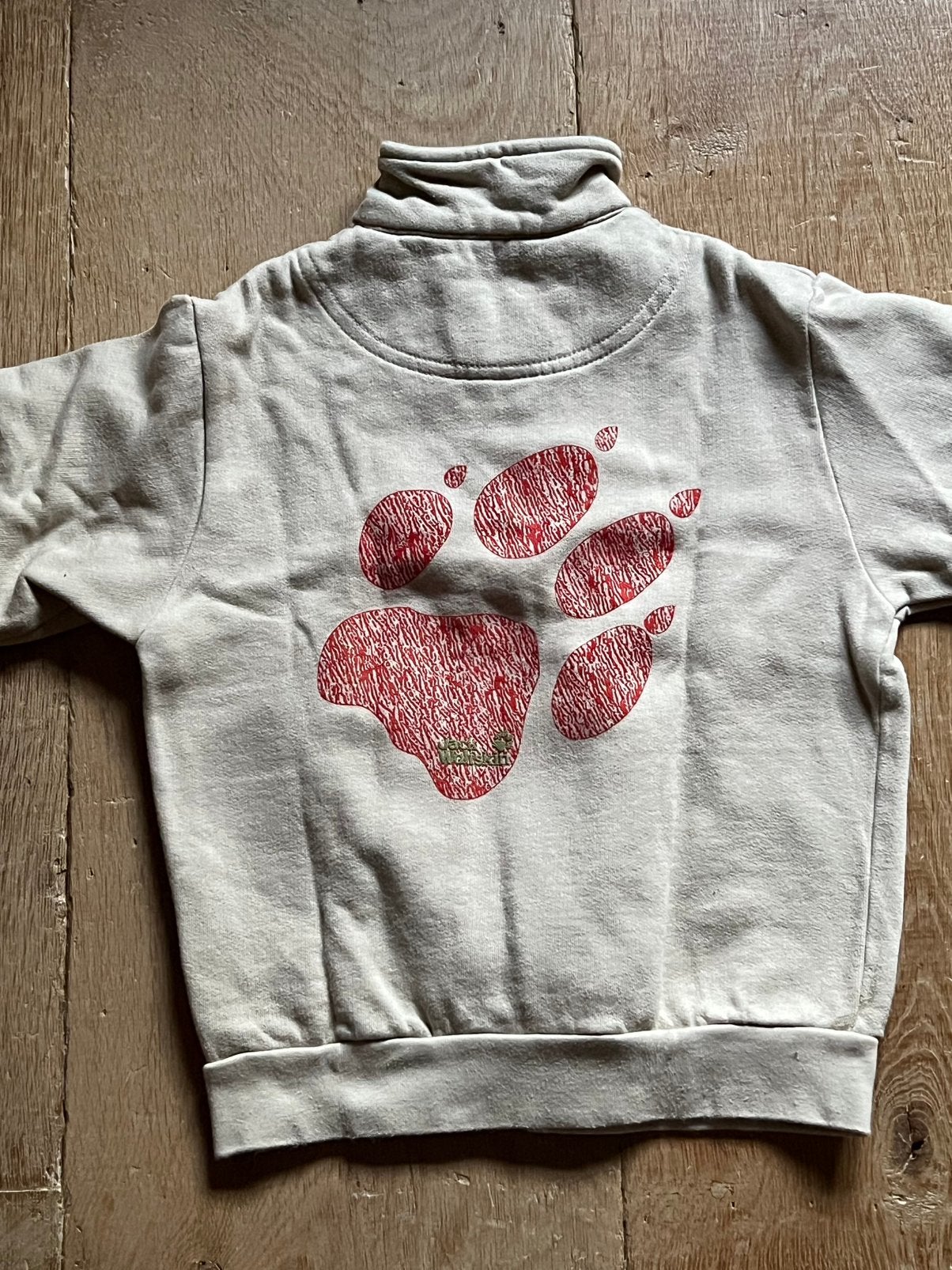 Warme pull Jack Wolfskin maat 104, Kinderen en Baby's, Kinderkleding | Maat 104, Ophalen, Zo goed als nieuw, Jongen, Trui of Vest