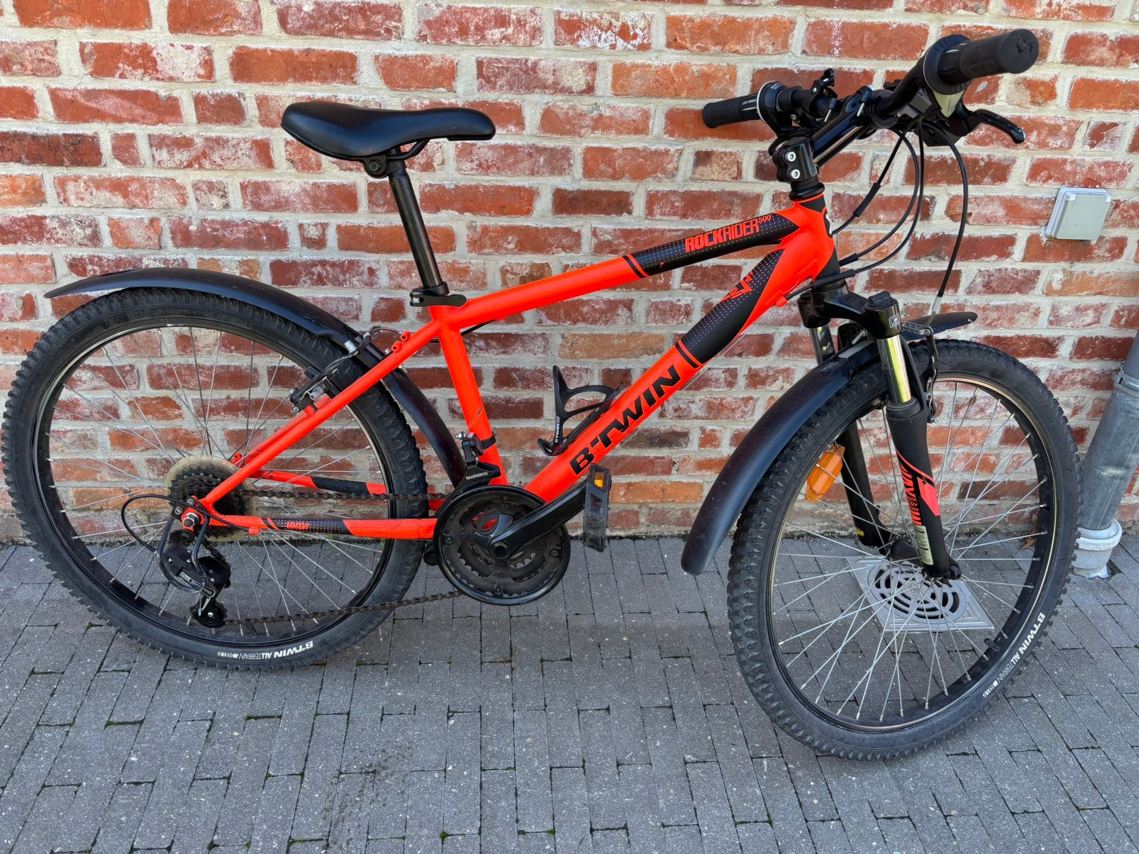 MTB Btwin rockrider 24 inch, Vélos & Vélomoteurs, Vélos | VTT & Mountainbikes, Enlèvement, Utilisé, Hommes