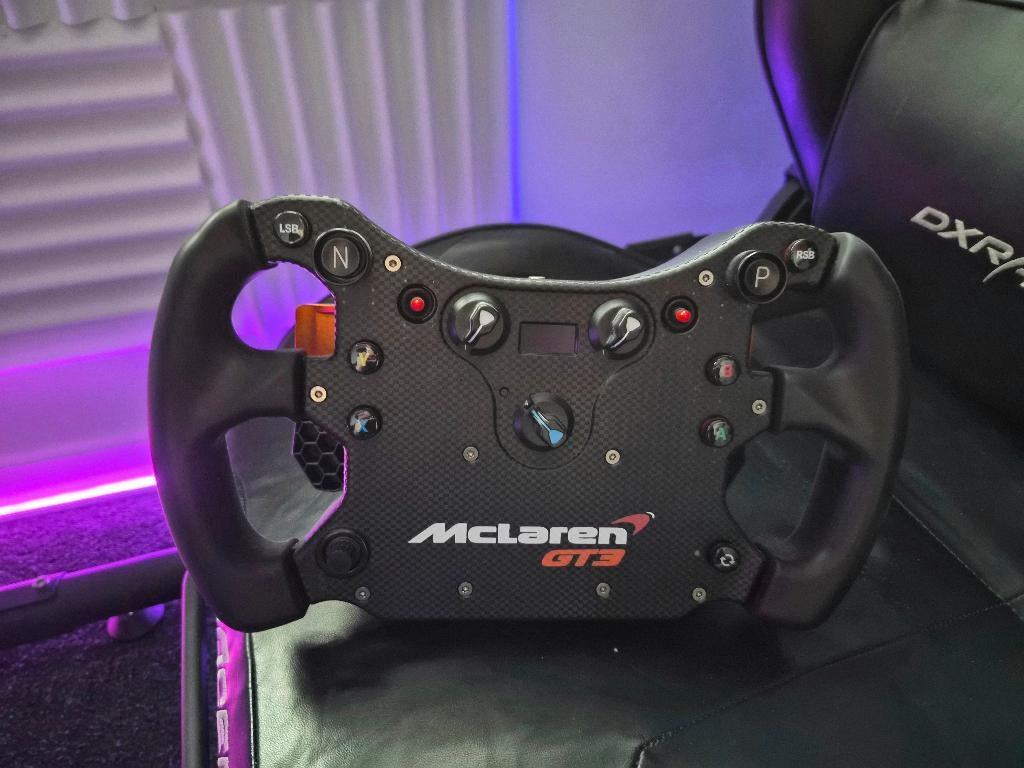 Volant et pédalier Fanatec CSL DD 5nm McLaren GT3, Informatique & Logiciels, Joysticks, Comme neuf, Enlèvement