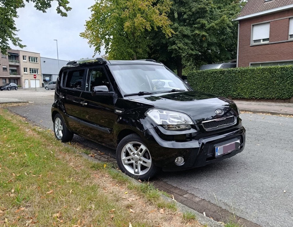 Kia Soul 2011, Auto's, Kia, Euro 5, Stof, Zwart, Particulier
