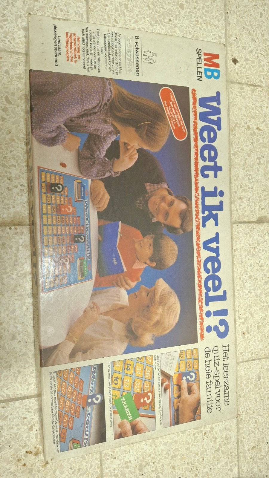 Vintage gezelschapsspelen, Ophalen