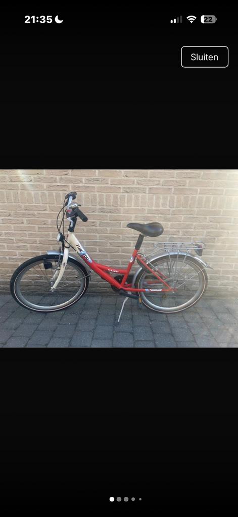 Meisjes fiets te koop, Ophalen, Gebruikt