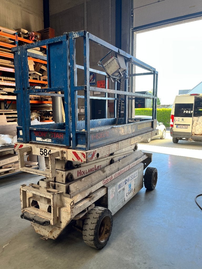Schaarlift 10m, Ophalen, Gebruikt