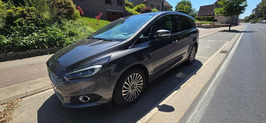 Ford S Max 2019 Titanium  110 kw  2.0 Tdci, Cuir, Argent ou Gris, Achat, Boîte manuelle