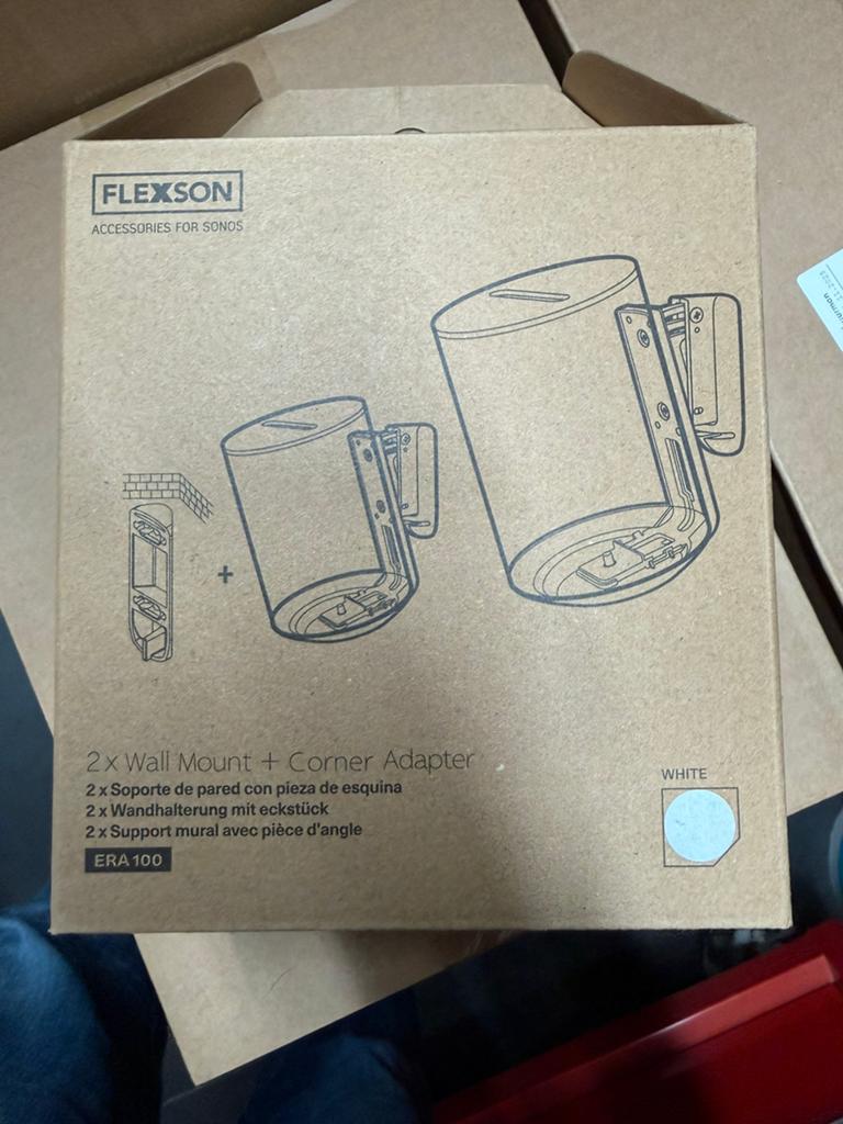 Sonos Era 100 muurbeugels nieuw in doos, Overige merken, Overige typen, Ophalen of Verzenden, Flexson.com