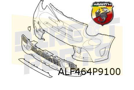 Fiat 500 voorbumper (Abarth) (te spuiten) Origineel! 7356439, -, -, Nieuw, Bumper