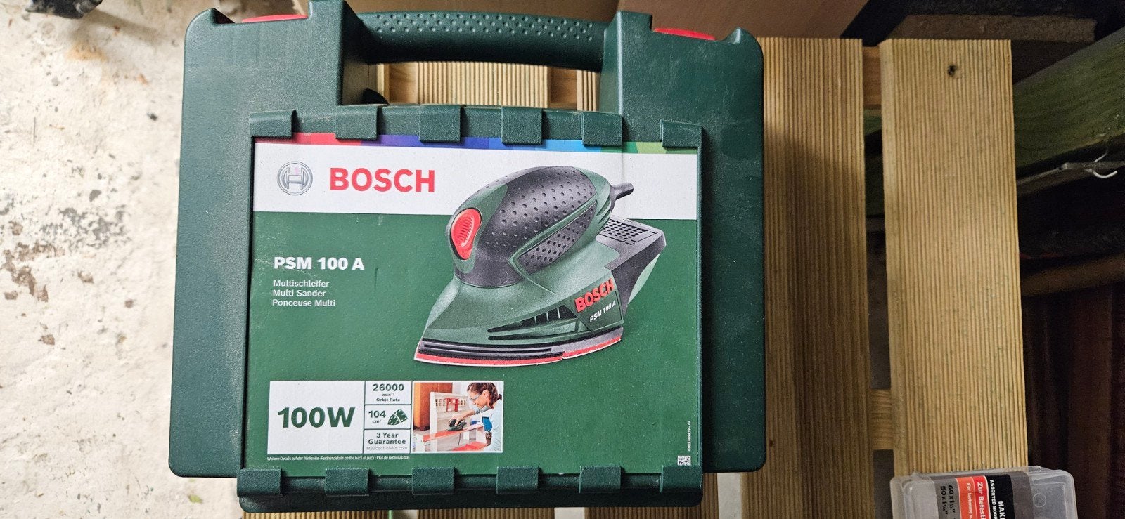 Bosch schuurmachine 100w nieuwe in de koffer
38 euro vaste, Ophalen of Verzenden