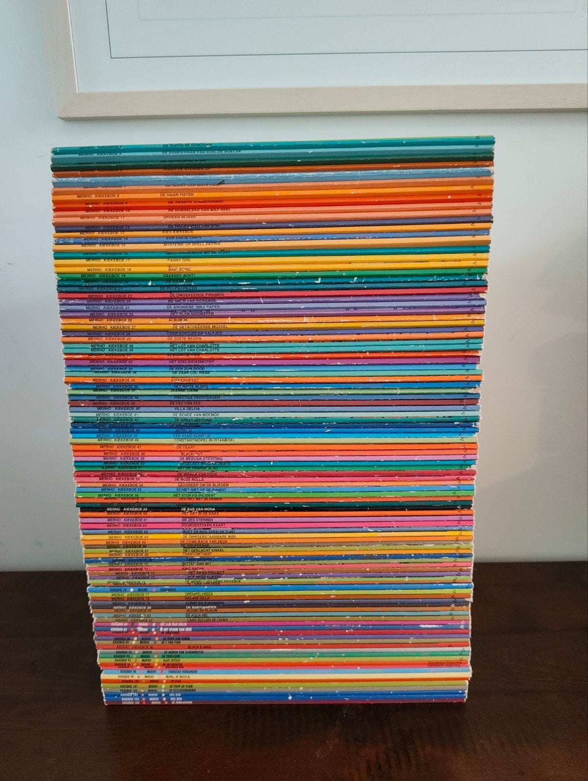 Kiekeboe strips Merho, Boeken, Ophalen of Verzenden, Gelezen, Kind en Jeugd