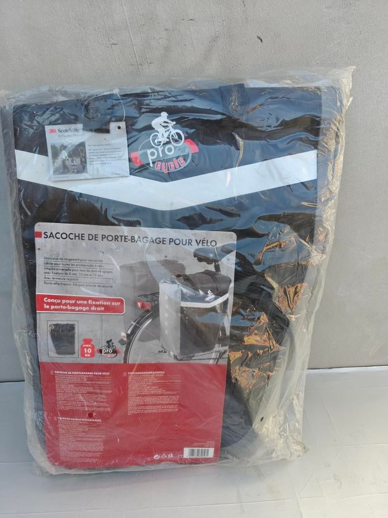 Sacoche de porte-bagage pour velo, pro cycle