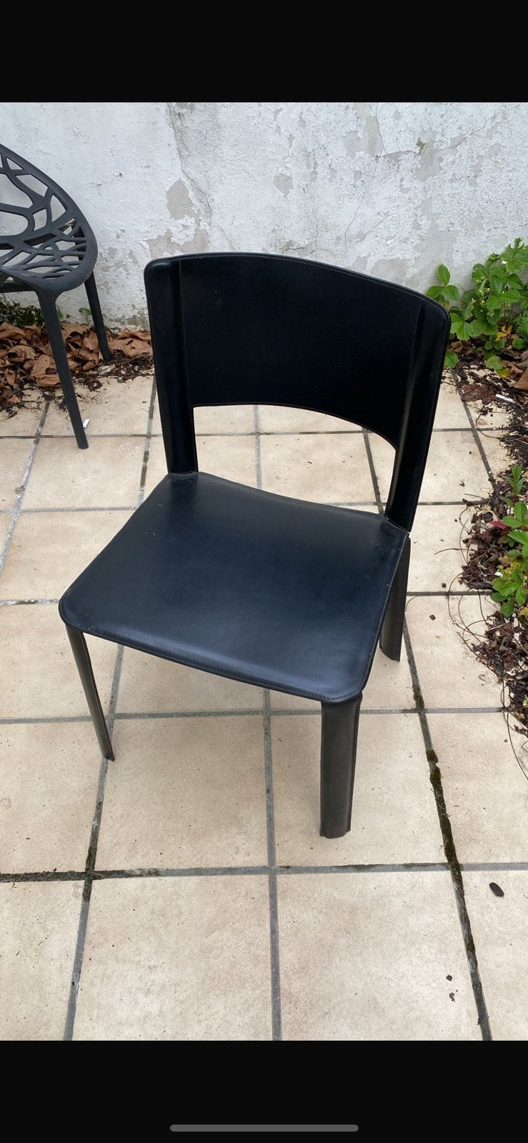 4 chaises en cuir vintage, Maison & Meubles, Chaises, Enlèvement, Comme neuf, Cuir