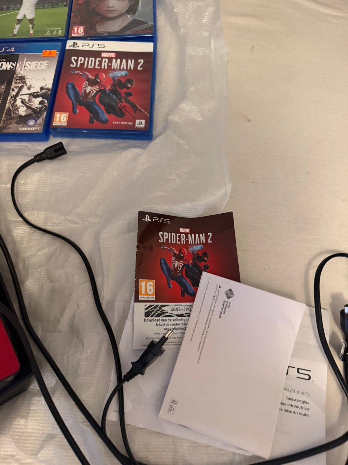 Playstation 5 Spider-man 2 limited edition, Ophalen, Zo goed als nieuw