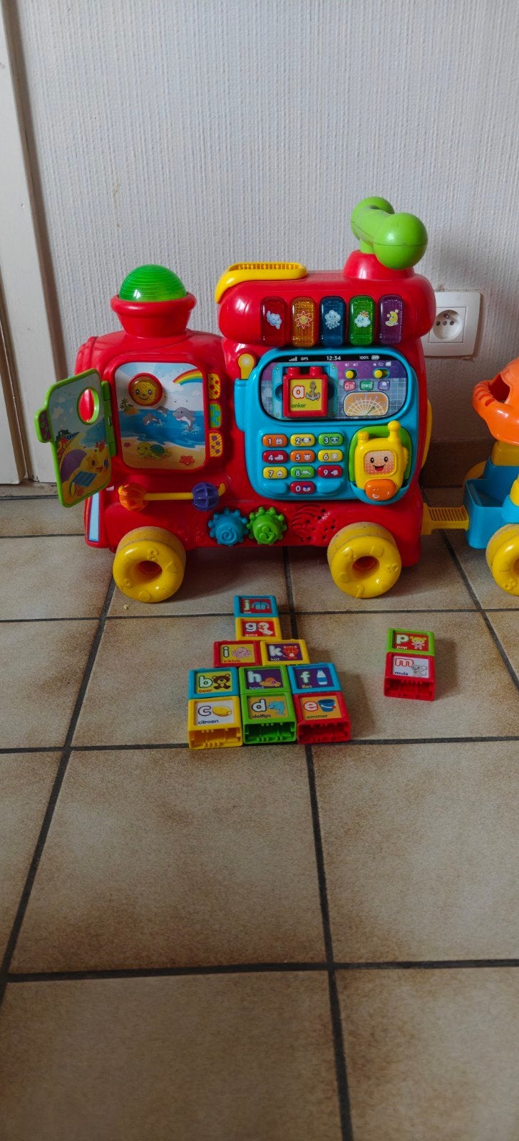 Locomotive à lettres VTech, Enlèvement