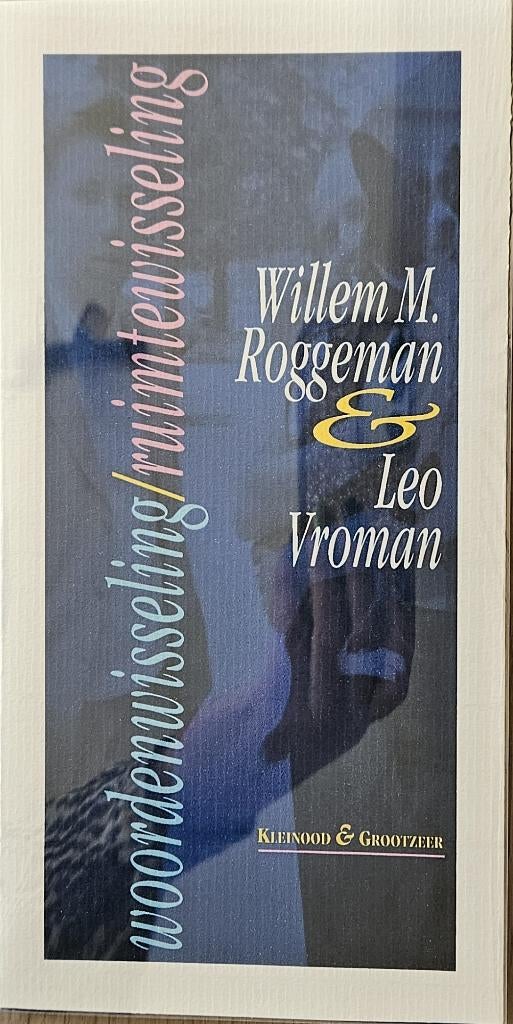 Woordenwisseling / Ruimtewisseling - Roggeman & Vroman 2011, Meerdere auteurs, Willem M. Roggeman, Nieuw, Ophalen of Verzenden
