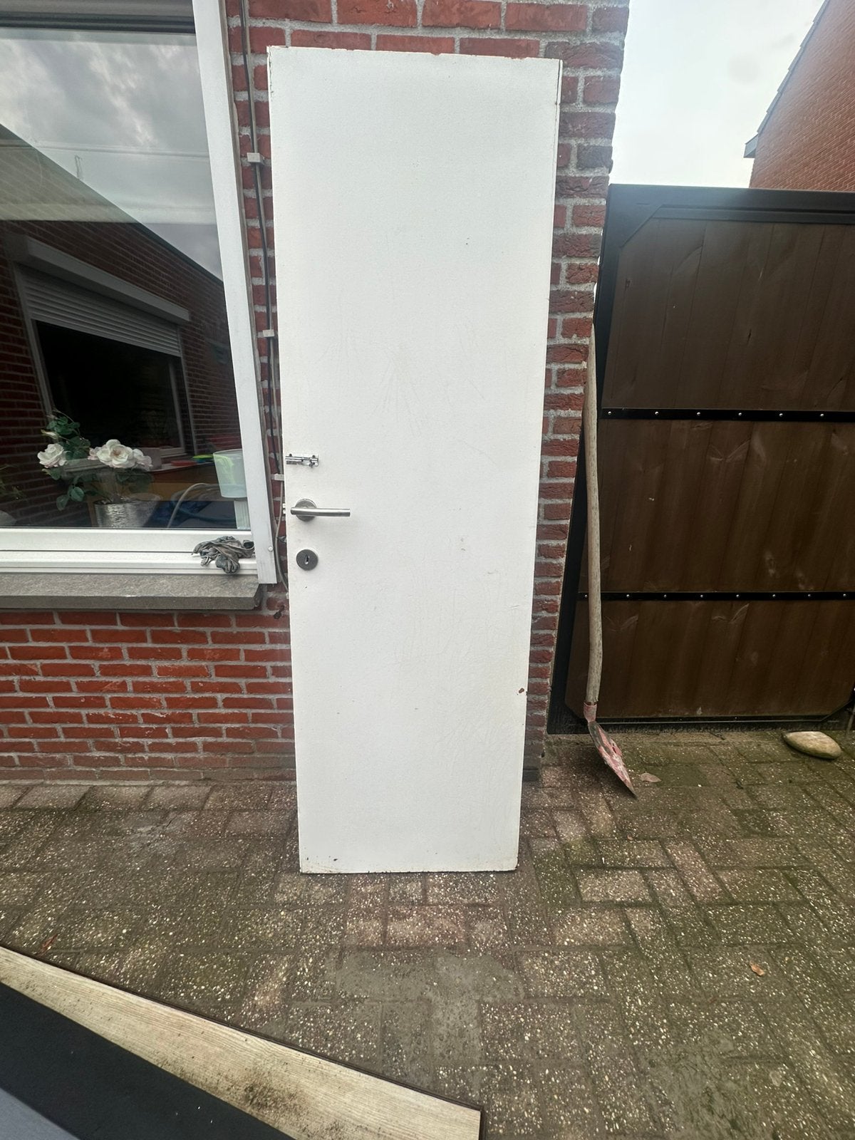 Deur 2 stuks, Doe-het-zelf en Bouw, Deuren en Vliegenramen, Ophalen, Gebruikt, Minder dan 80 cm, Binnendeur