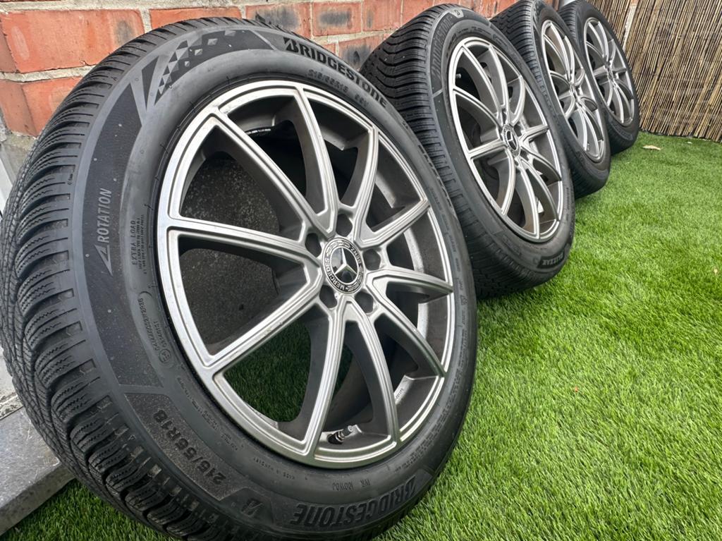 Jantes Mercedes Classe CLA + Pneus Bridgestone 7MM, Enlèvement, 18 pouces, Pneu(s)