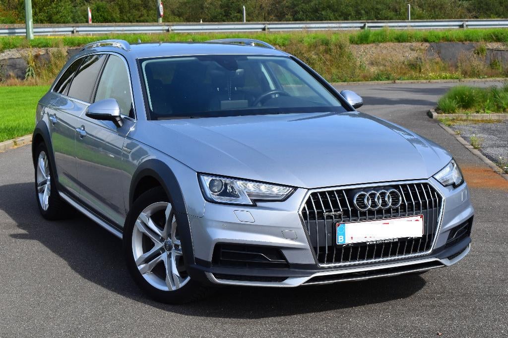 Audi A4 stationwagen Allroad 2.0 TDi Quattro ct ok, Auto's, 4 cilinders, A4, Leder, Lichtsensor