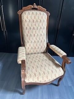 Antieke Voltaire relax stoel, Antiek en Kunst, Ophalen