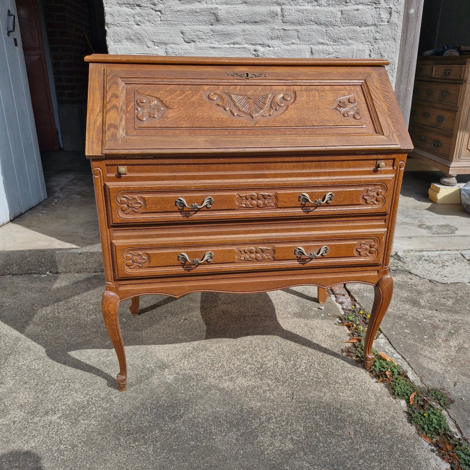secretaire, schrijfmeubel, Ophalen