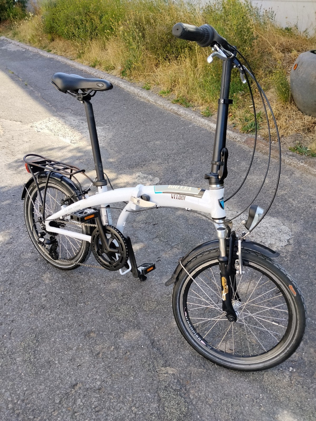 Vouwfiets Veloci, Ophalen, Versnellingen