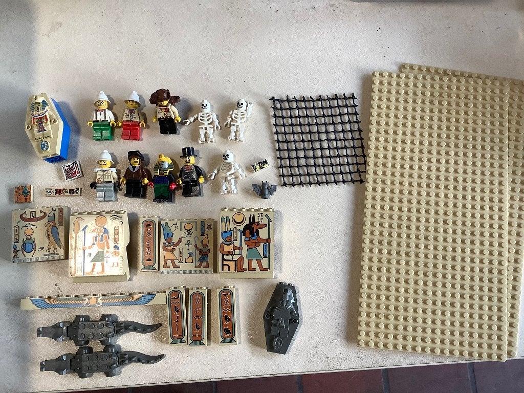 Lego set 5988 Pharaoh's Forbidden Ruins, Enlèvement ou Envoi, Lego, Comme neuf, Briques en vrac