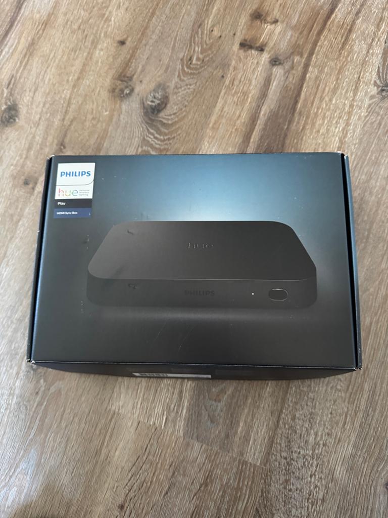 Philips hue sync box, Ophalen, Zo goed als nieuw