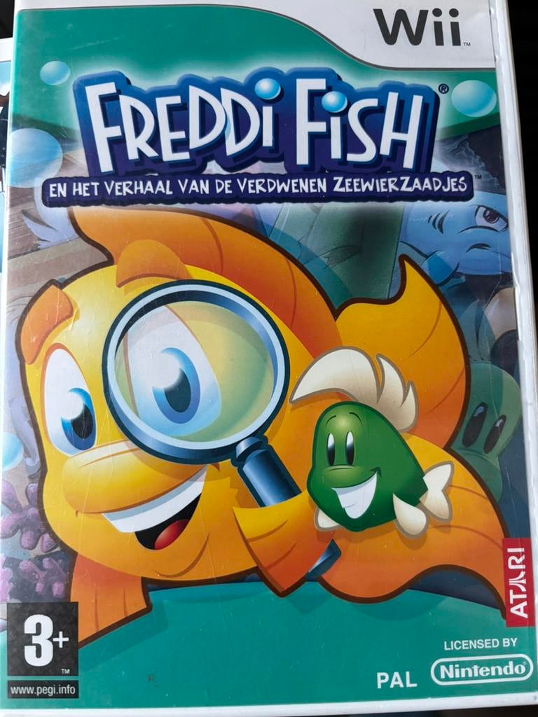 Freddi Fish en het verhaal van de verdwenen zeezaadjes !, Ophalen of Verzenden, Zo goed als nieuw