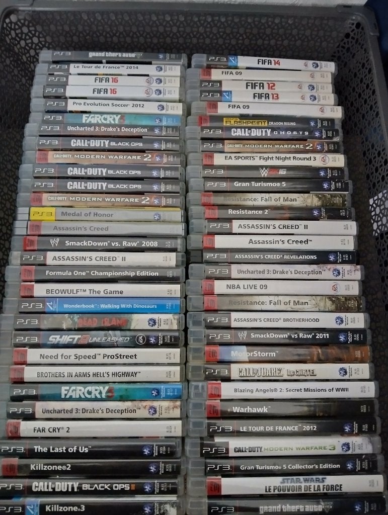 Ps3 games 60 st voor 150eur, Consoles de jeu & Jeux vidéo, Enlèvement ou Envoi, Utilisé, Online