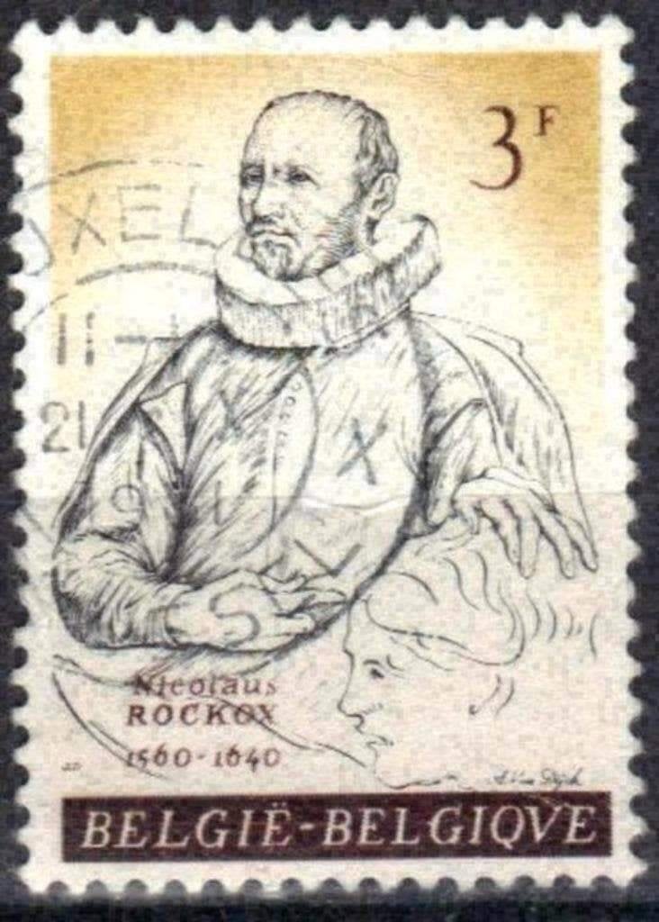Belgique 1961 - Yvert/OBP 1174 - Nicolaas Rockox (ST), Timbres & Monnaies, Timbres | Europe | Belgique, Envoi, Affranchi, Oblitéré