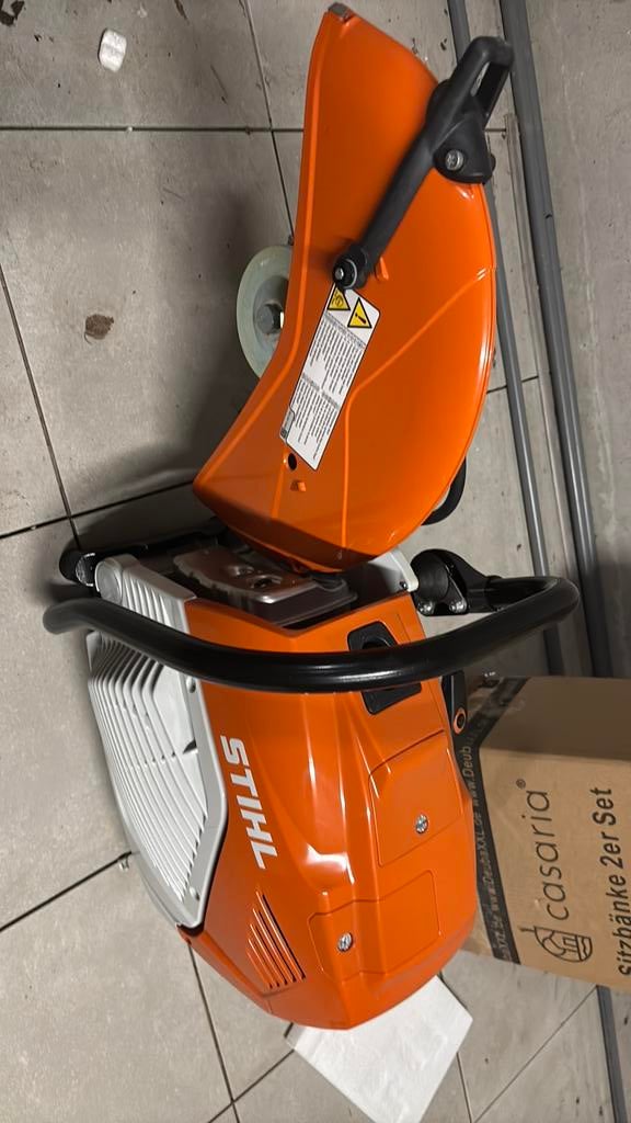 Stihl ts710 i, Enlèvement