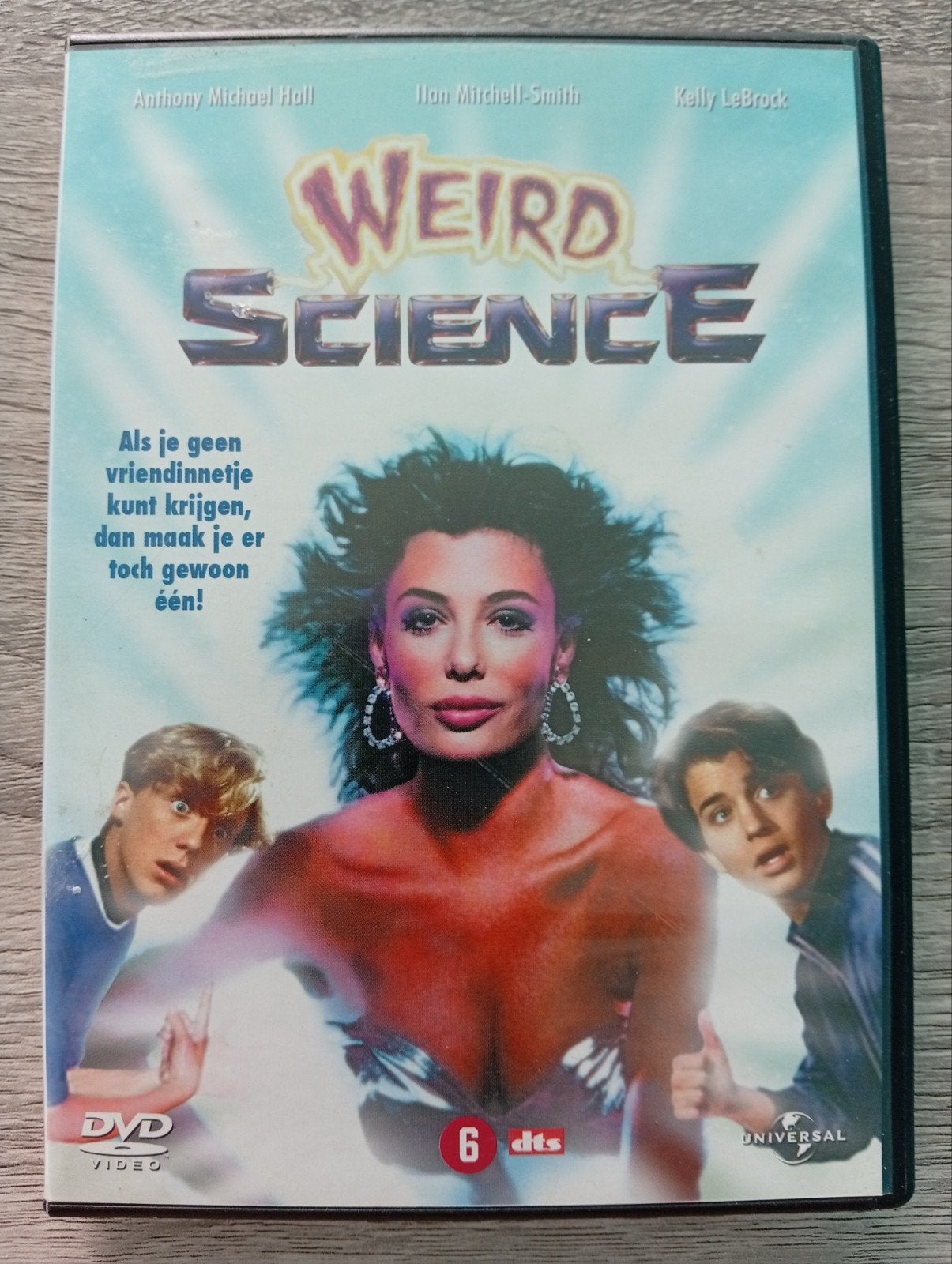 DVD de comédie scientifique étrange Kelly Lebrock, À partir de 6 ans, Enlèvement ou Envoi, Matériel bonus, Allemand