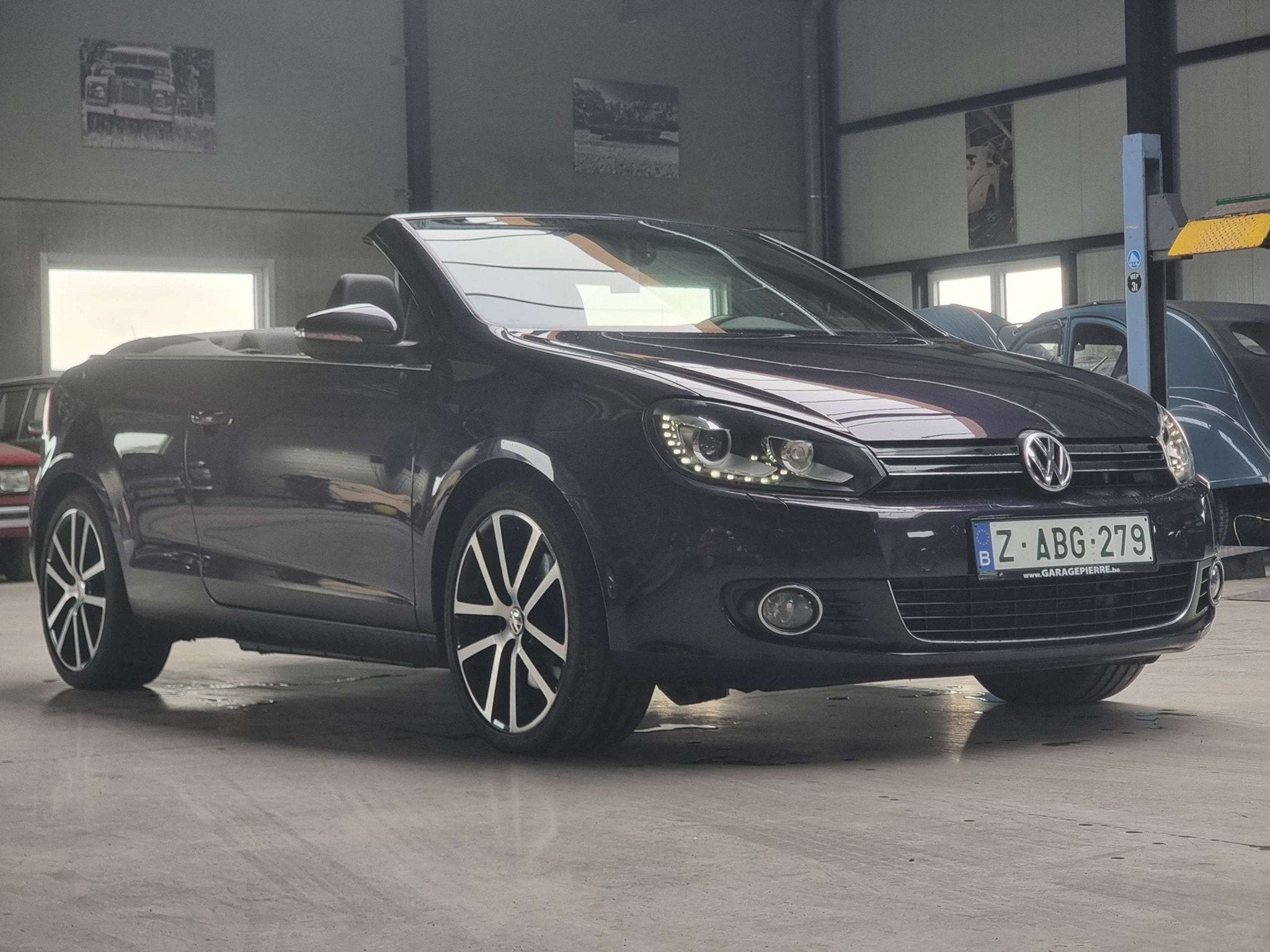 Volkswagen Golf Cabriolet Golf Cabriolet 2.0 CR TDi FULL FUL, Voorwielaandrijving, Gebruikt, Zwart, Cabriolet