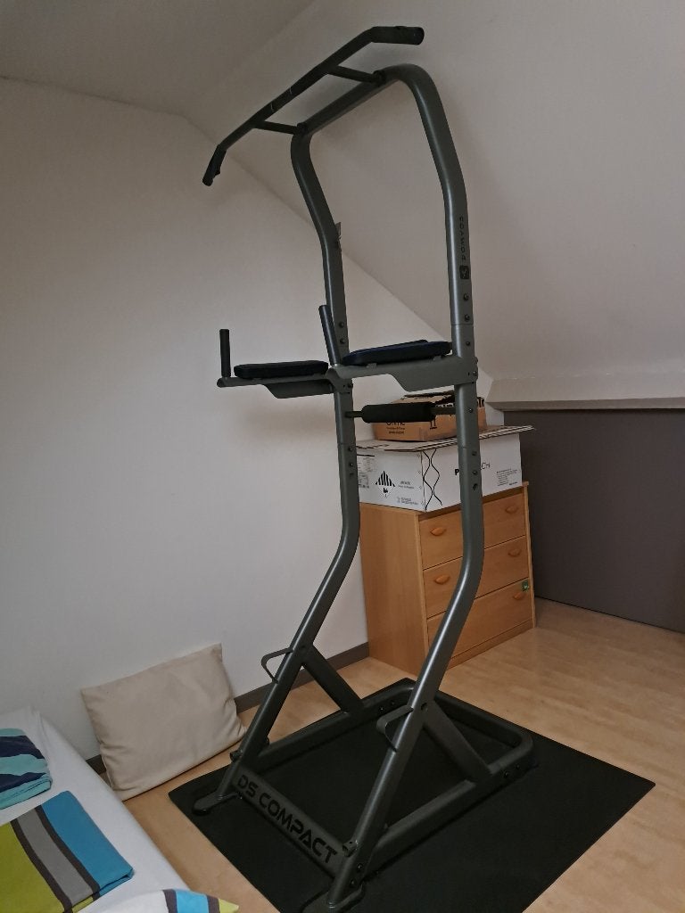 Fitnesstoestel, Ophalen, Krachtstation, Aluminium, Zo goed als nieuw