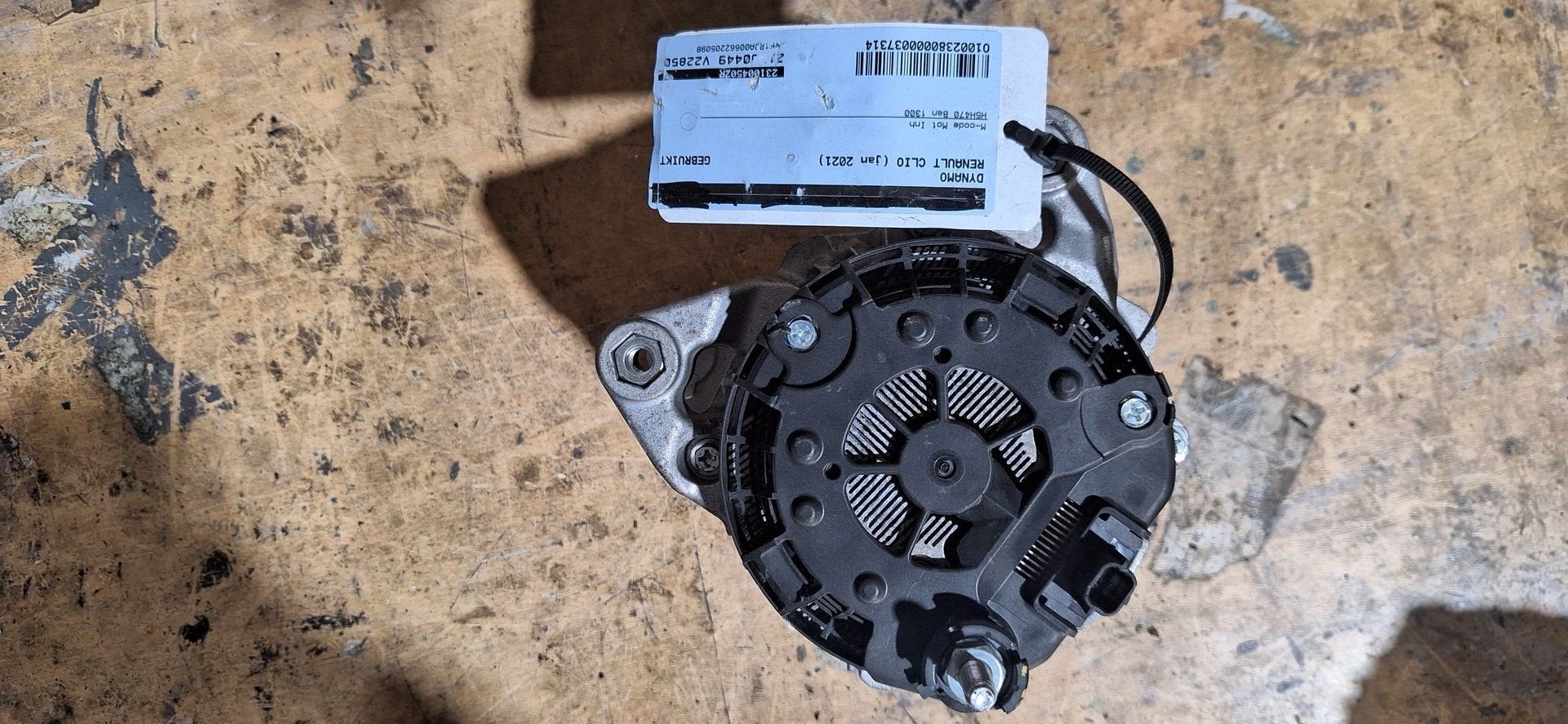 Dynamo Alternator Renault Clio V 1.3 TCe 2021 231004542R Ori, Gebruikt, -, Renault, -