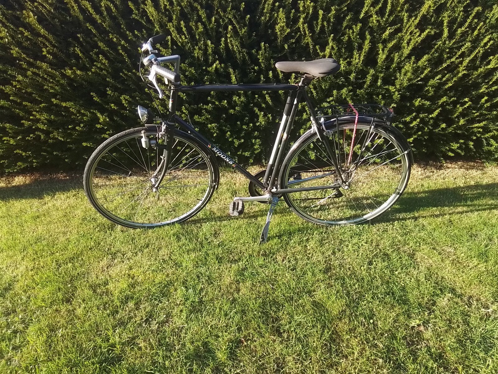 herenfiets, Ophalen
