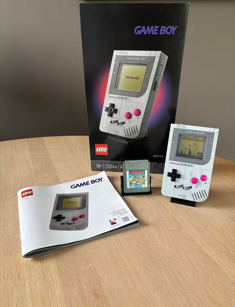 LEGO Nintendo Game Boy (72046), Ophalen, Lego, Zo goed als nieuw, Compleet