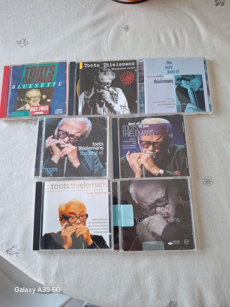 Cds toots thielemans  uitzoeken 1 euro, Cd's en Dvd's, Ophalen of Verzenden