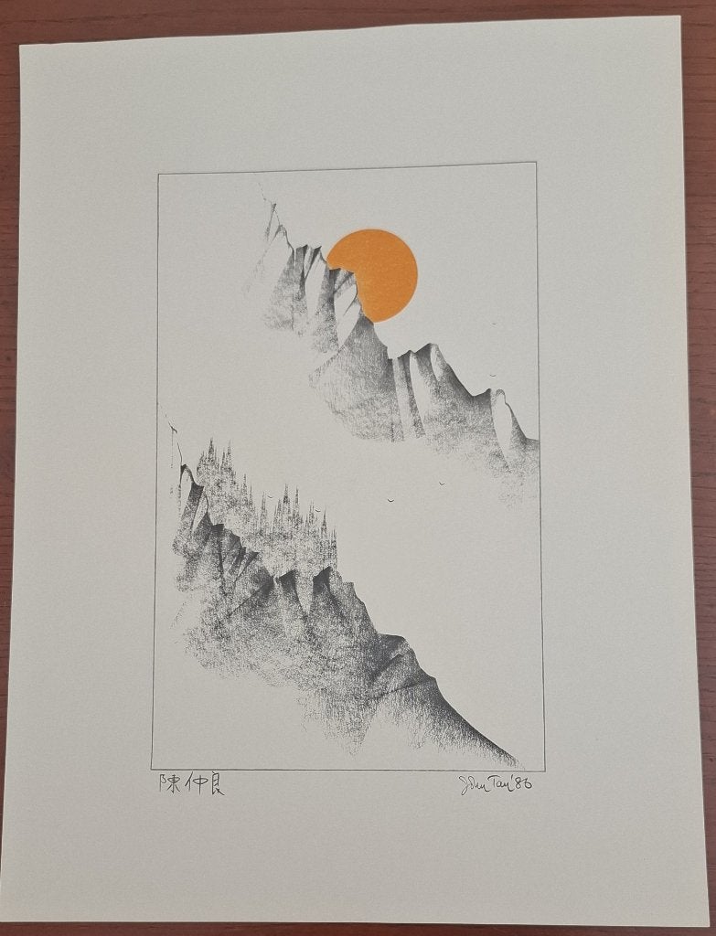 zeer verschillende etsen/gravures/beperkte drukken, Ophalen, Lithografie