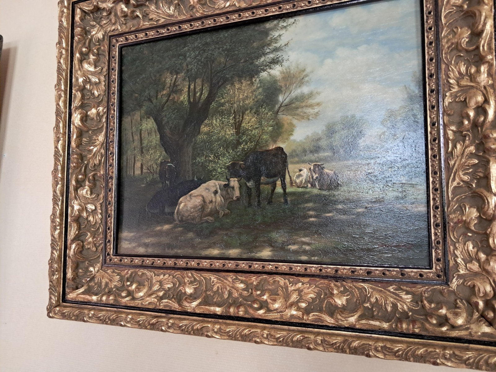 olieverfschilderij, Antiek en Kunst, Ophalen