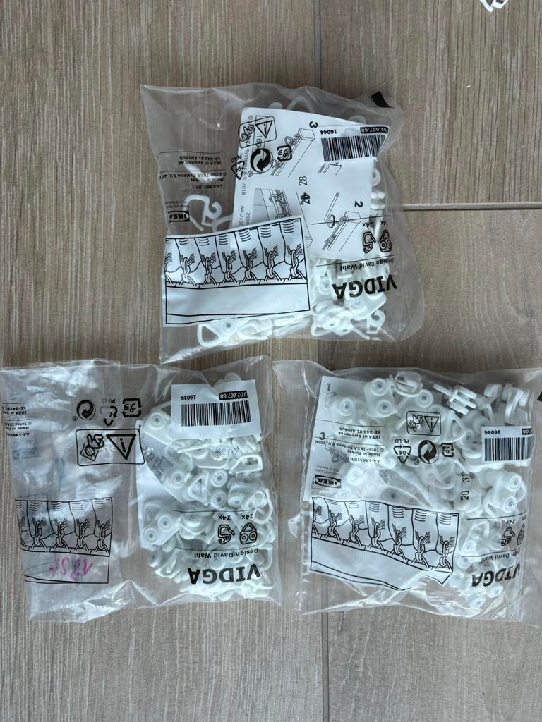 VIDGA gordijntoebehoren, Huis en Inrichting, Ophalen, Nieuw