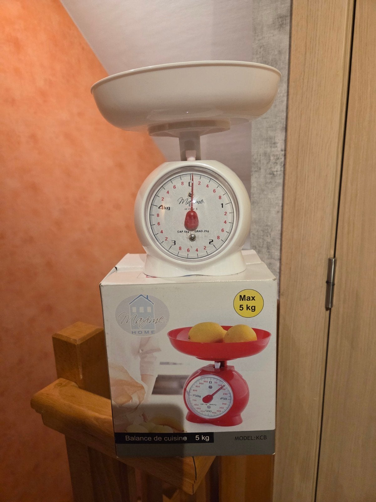 mechanische keukenweegschaal maximaal 5KG, Ophalen, Keukenweegschaal